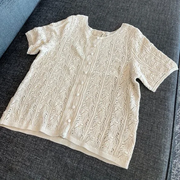 Sezane NWOT Milane top Cream - Picture 4 of 12